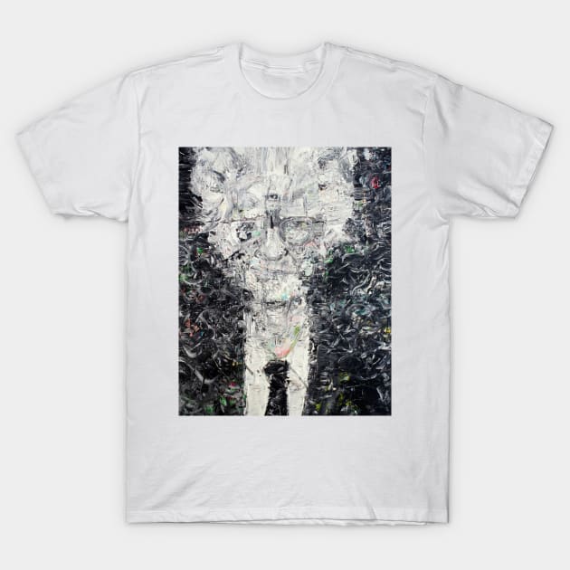 B. F. SKINNER acrylic portrait .1 T-Shirt by lautir